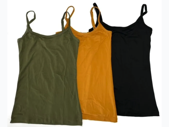 Women's Adjustable Strap Tank Top - 3 Color Options