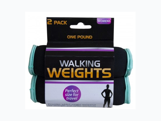 Women's 2 Pack 1 Pound Walking Weights