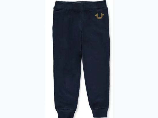 blue true religion joggers