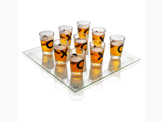 Maxam™ Shot Glass Tic-Tac-Toe Game