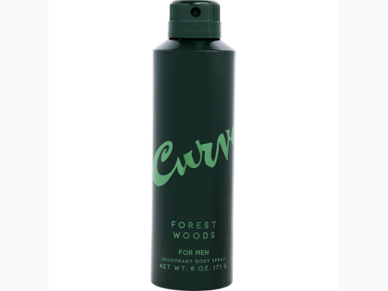 Curve Forest Woods Deodorant & Body Spray for Men - 6 oz