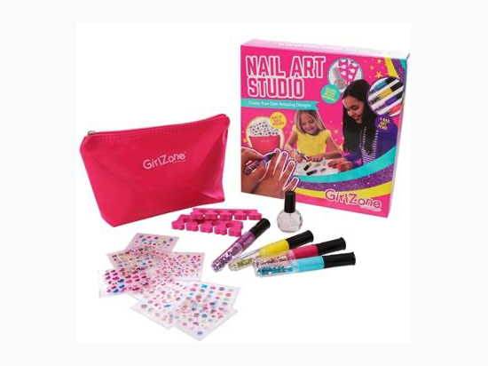 GirlZone 16 Piece Nail Art Studio