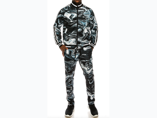 Men's Marble Track Suit