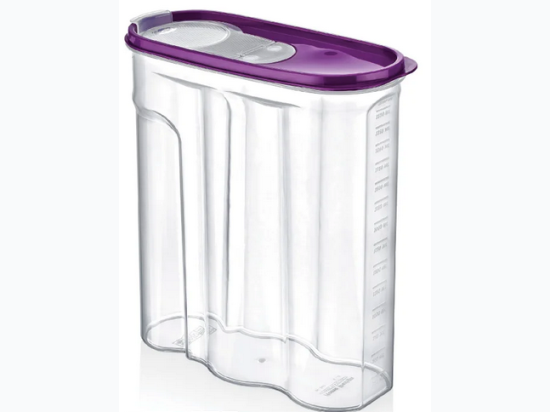 Plastic Food Storage 4LtLt. - Lid Colors Will Vary 81oz BPA Free