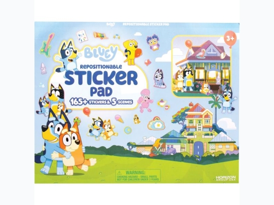 Bluey Repositionable Sticker Pad