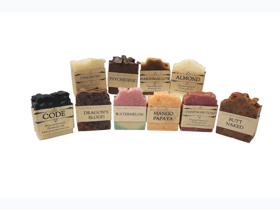 Artisan Milled Cold Process Soap - Shea Butter Blend - 10 Scent Options