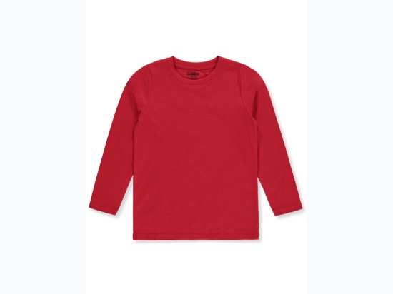 Toddler Boy Cookie's Long Sleeve T-Shirt in Red