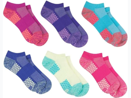 Women’s ‘Hanes’ No Show Socks 6 Pair Pack