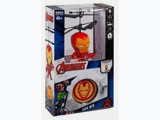 Marvel 3.5" Flying Figure IR Helicopter - Iron Man