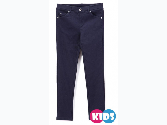 navy blue stretch work trousers