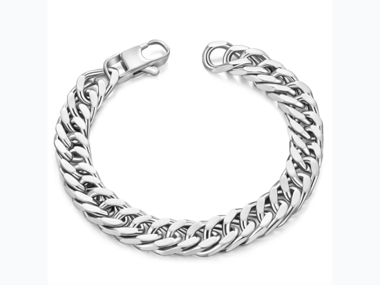 Men's Titanium Steel Chain Link Bracelet