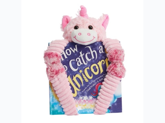 Plush Unicorn and Book Gift Set