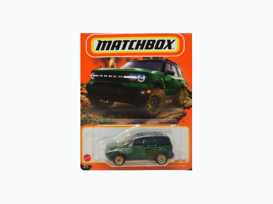 1 Mattel DP Matchbox Car - Styles Will Vary