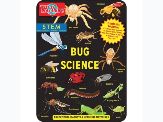 Magnetic Bug Science Activity Tin