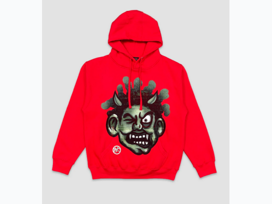 Men's Demon Print Hoody - 2 Color Options