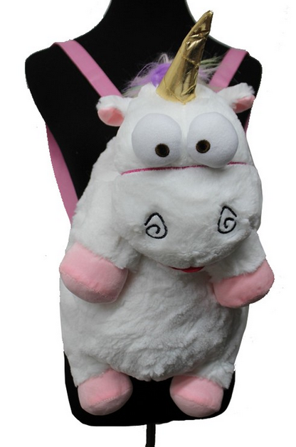 unicorn plush backpack