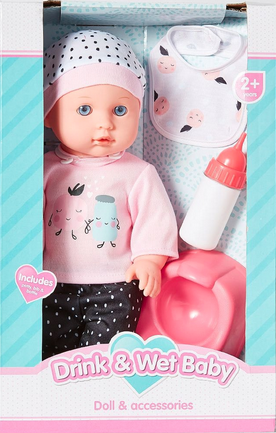 baby bella drink and wet doll