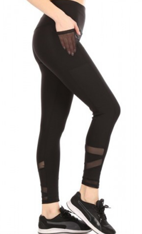 tummy control sports leggings