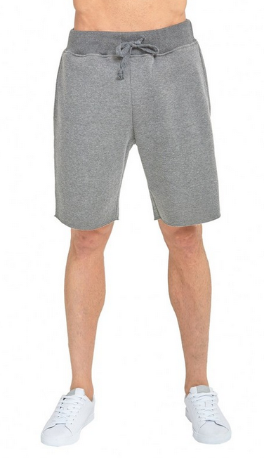 mens grey sweatshorts