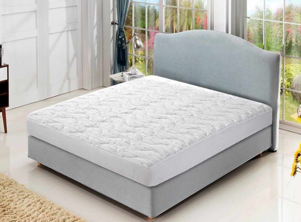 plush bamboo jacquard mattress pad