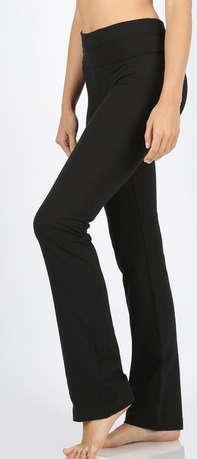 fold over waist pants