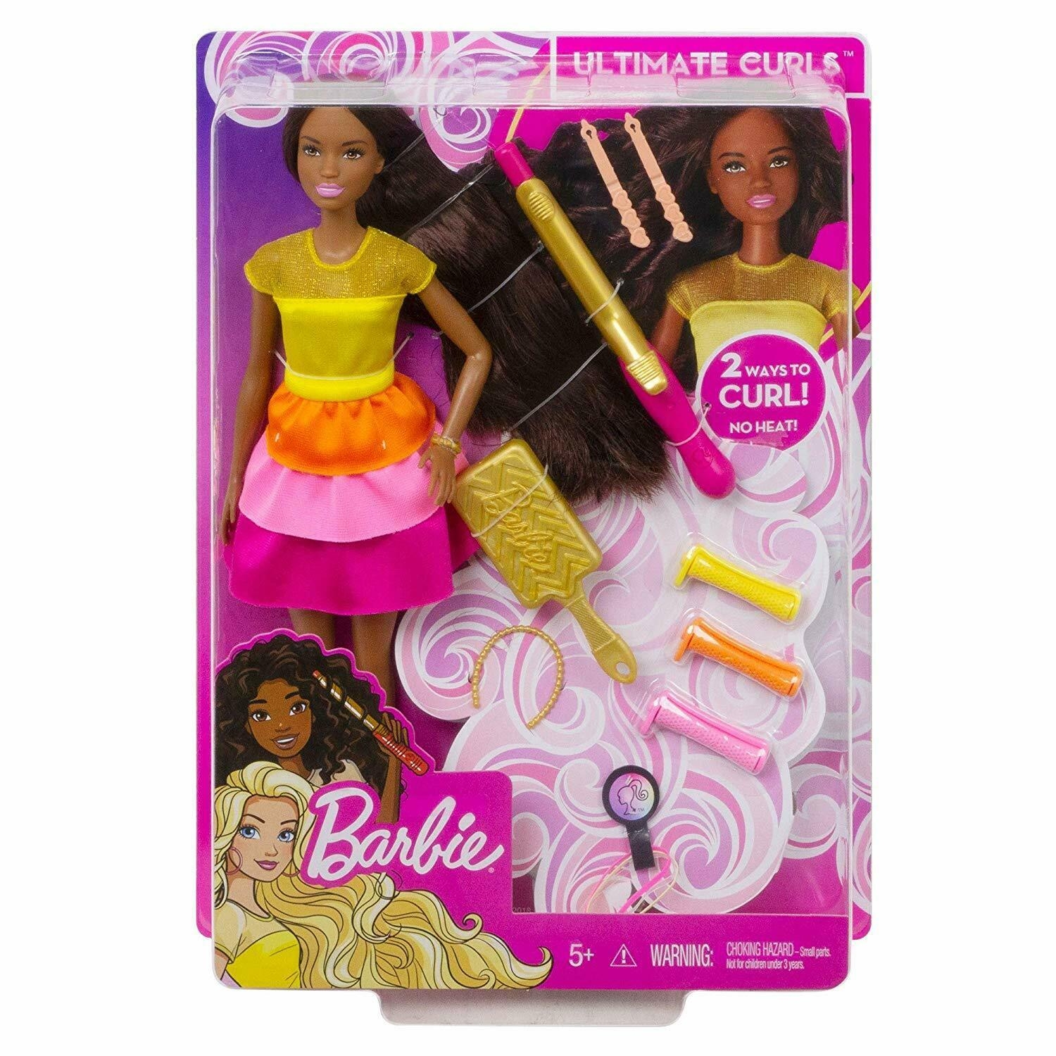 barbie diy crimps and curls doll