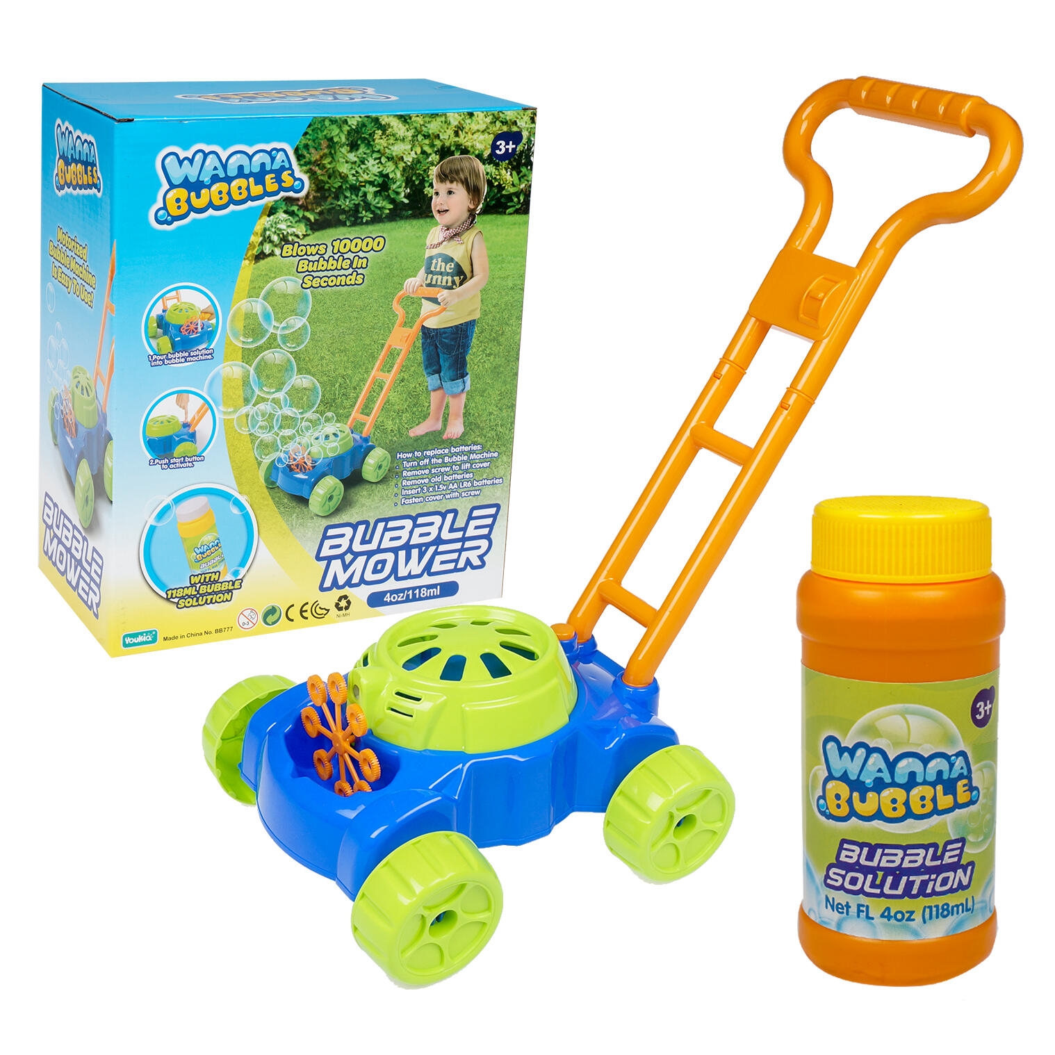 playskool lawn mower toy