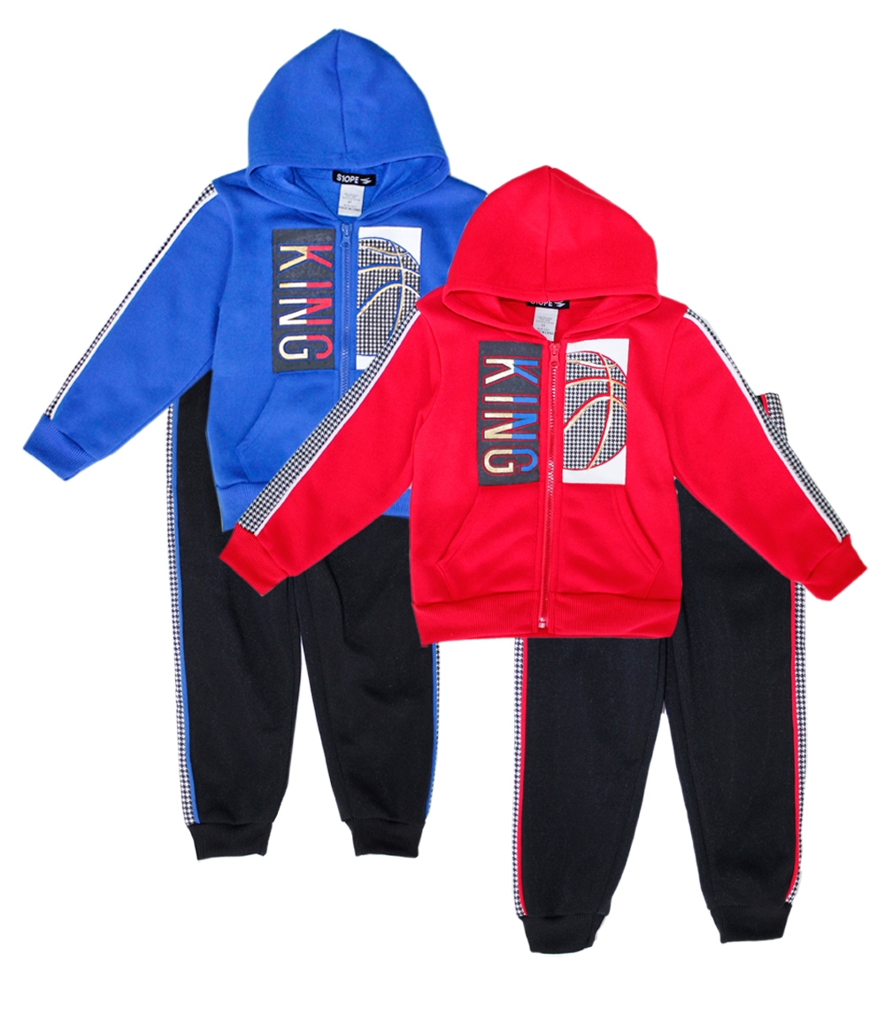 fleece jogger set