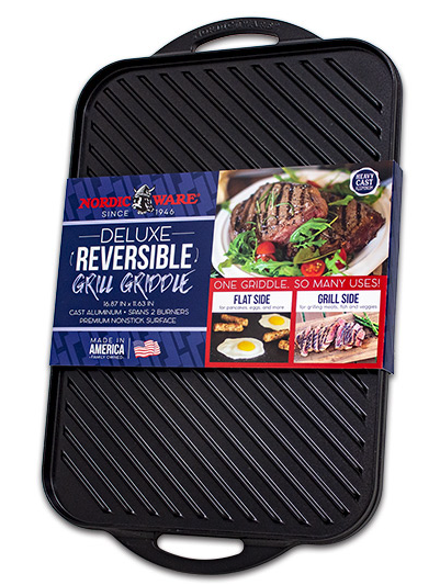 Nordic Ware Deluxe Reversible Grill Griddle