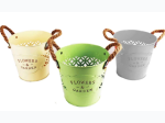 Flower Pot - 3 Color Options