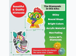 Halmolife 5D Painting Gem Stickers for Kids – Animals