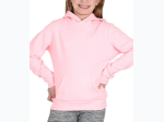 Girl's Basic Fleece Pullover Hoodie - 5 Color Options