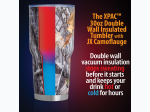 X-PAK™ 30oz Double Vacuum Wall Tumbler with Lid with JX Camo