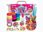 GirlZone Unicorn Charms and Clay Bracelet Kit