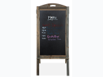 Display Chalkboard Sign with Cut Out Handle - 18"W x 29"H