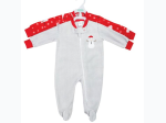 2-Pack Fleece Sleep and Play - Snowman - 0-3 Months