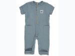 Unisex Baby Liam & Lilly Cargo Coveralls in Blue