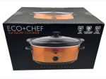 Eco+Chef 4 Quart Copper Slow Cooker