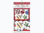 3 Piece Christmas Kitchen Set - Styles Will Vary