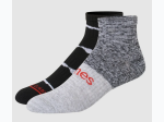 Men’s Hnes Ankle Socks 2 Pack - Shoe Sze 6 - 12