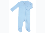 Solid 2-Way Zipper Sleeper - 0-3 Month - 2 Color Options