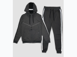 Men's Reflective Tape Tech Fleece Set - 5 Color Options