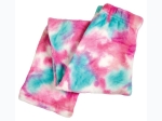 Girl's Plush Fleece Lounge Pants - Tie-Dye