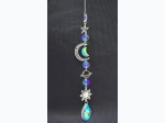 Jeweled Star, Moon, Planet & Sun Suncatcher - 16" L