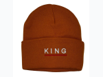 Men's King Beanie Hat - 4 Color Options