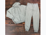 Men's Zip Down Hoodie Sweatsuit - 2 Color Options