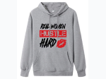 Women's  - Real Women Hoodie in Grey