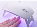 SUN Mini UV LED Nail Lamp in Pink