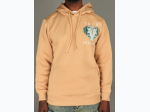 Men's True Feelings Fleece Hoodie in Beige