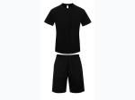 Men's  Premium Heavy Weight Single Jersey Short Set - 4 Color Options